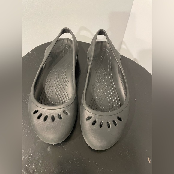 CROCS Shoes - CROCS Women's Black Slingback slip on size 8